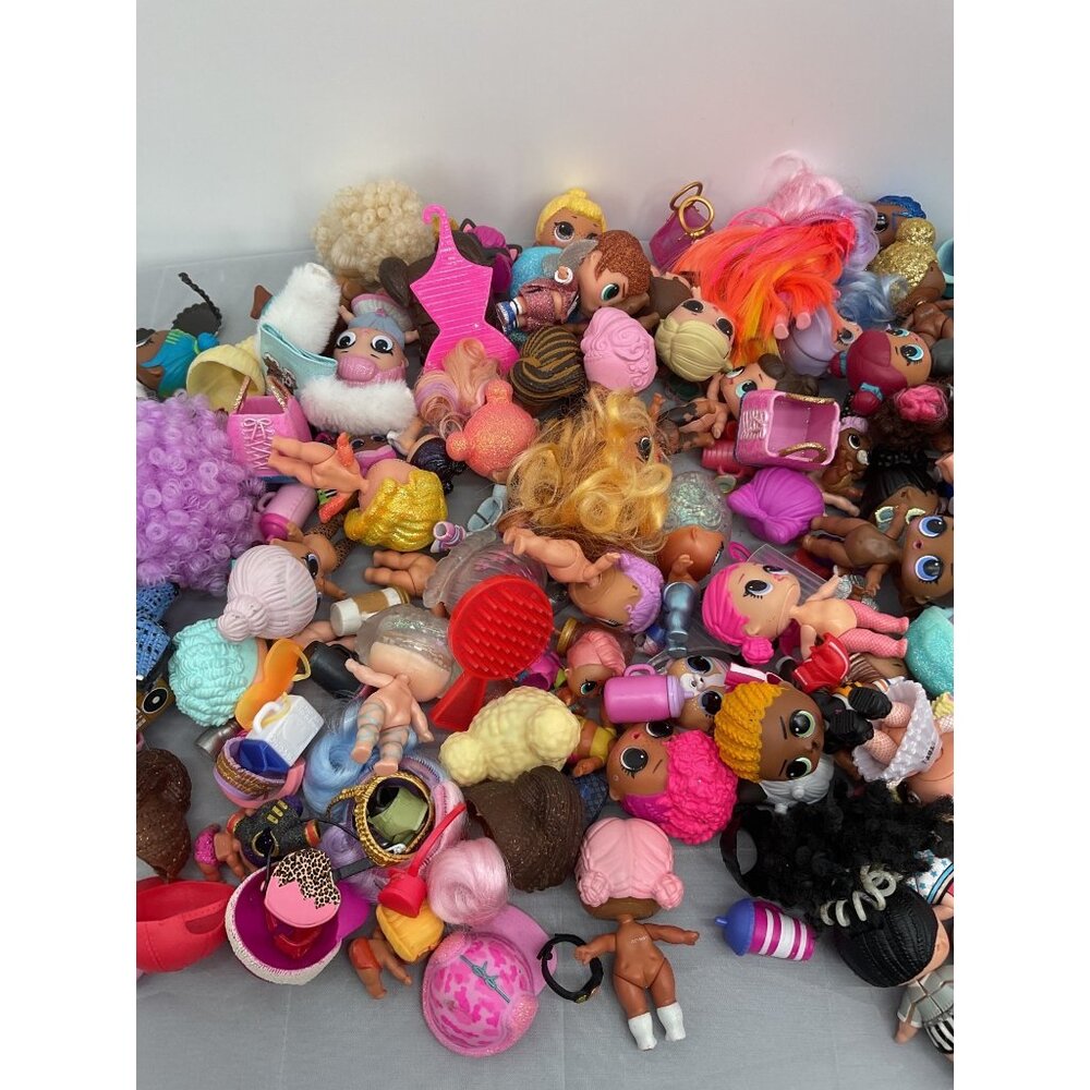 MGA LOL Surprise 4 Pounds of Random Dolls Clothes and Accessories